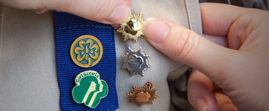 Girl Scouts - Highest Awards - Gold, Silver, Bronze Girl Scouts - Gold Award, Silver Award, Bronze Award